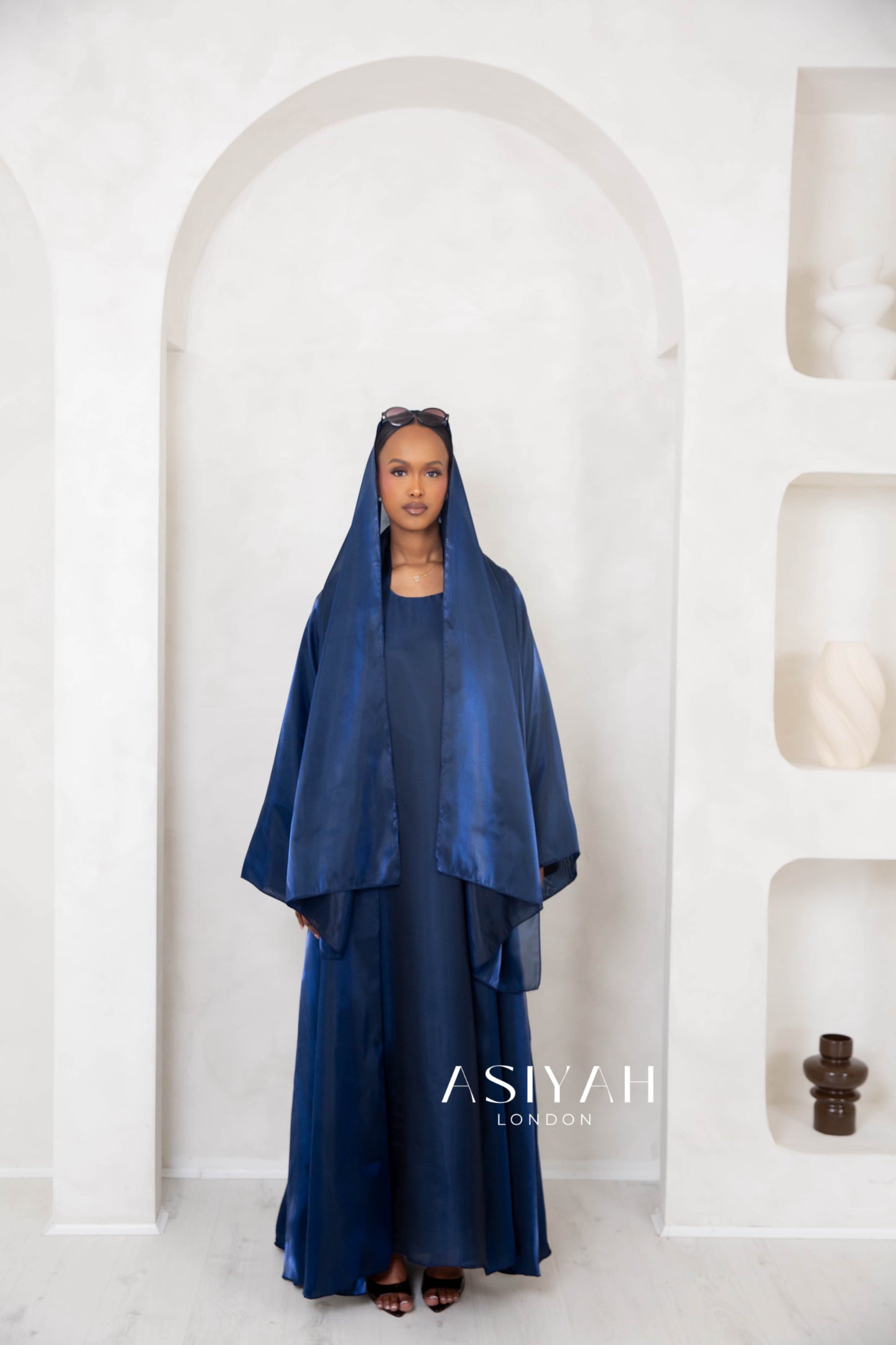 Navy Blue - The Organza Edit