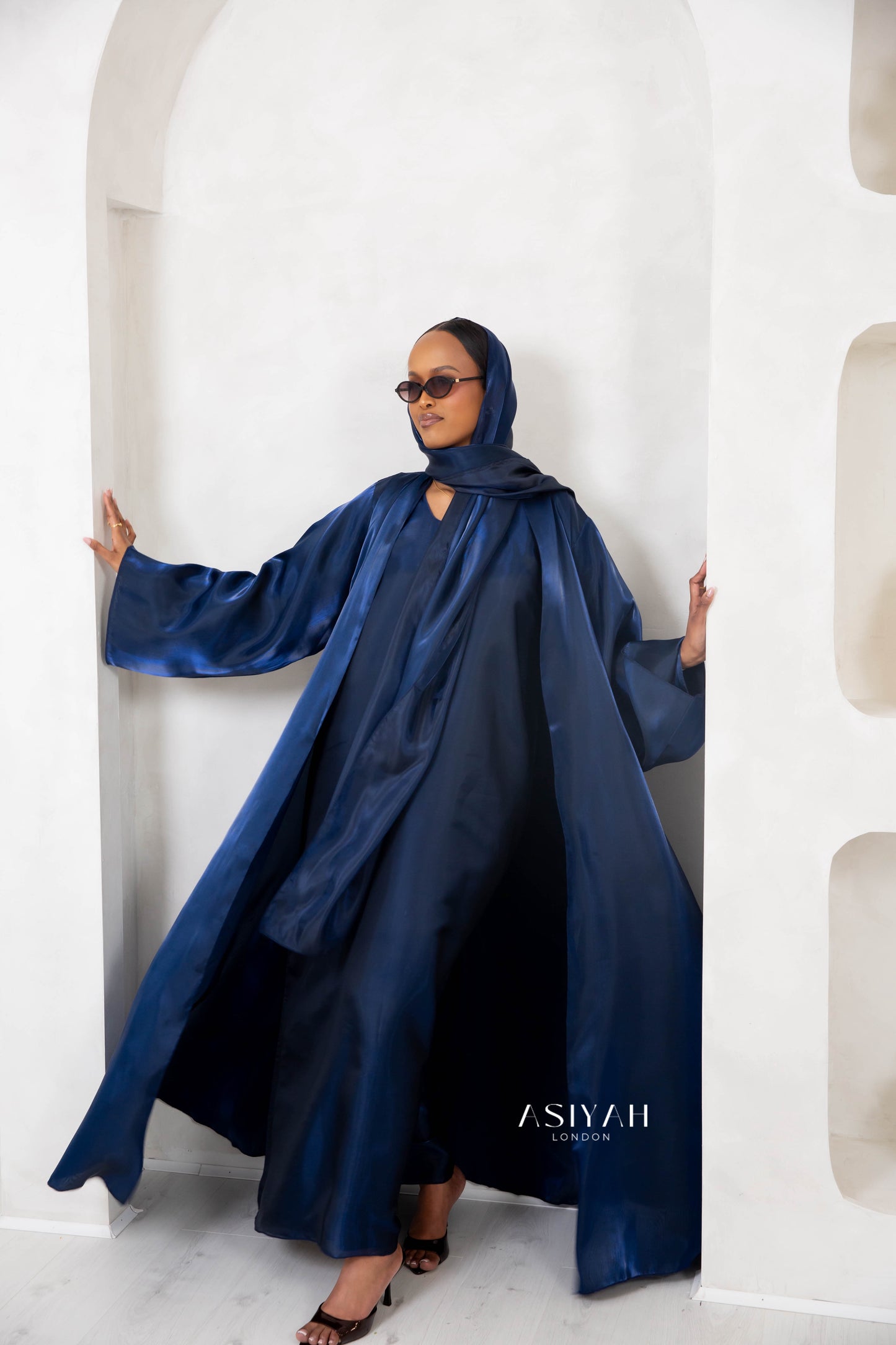 Navy Blue - The Organza Edit