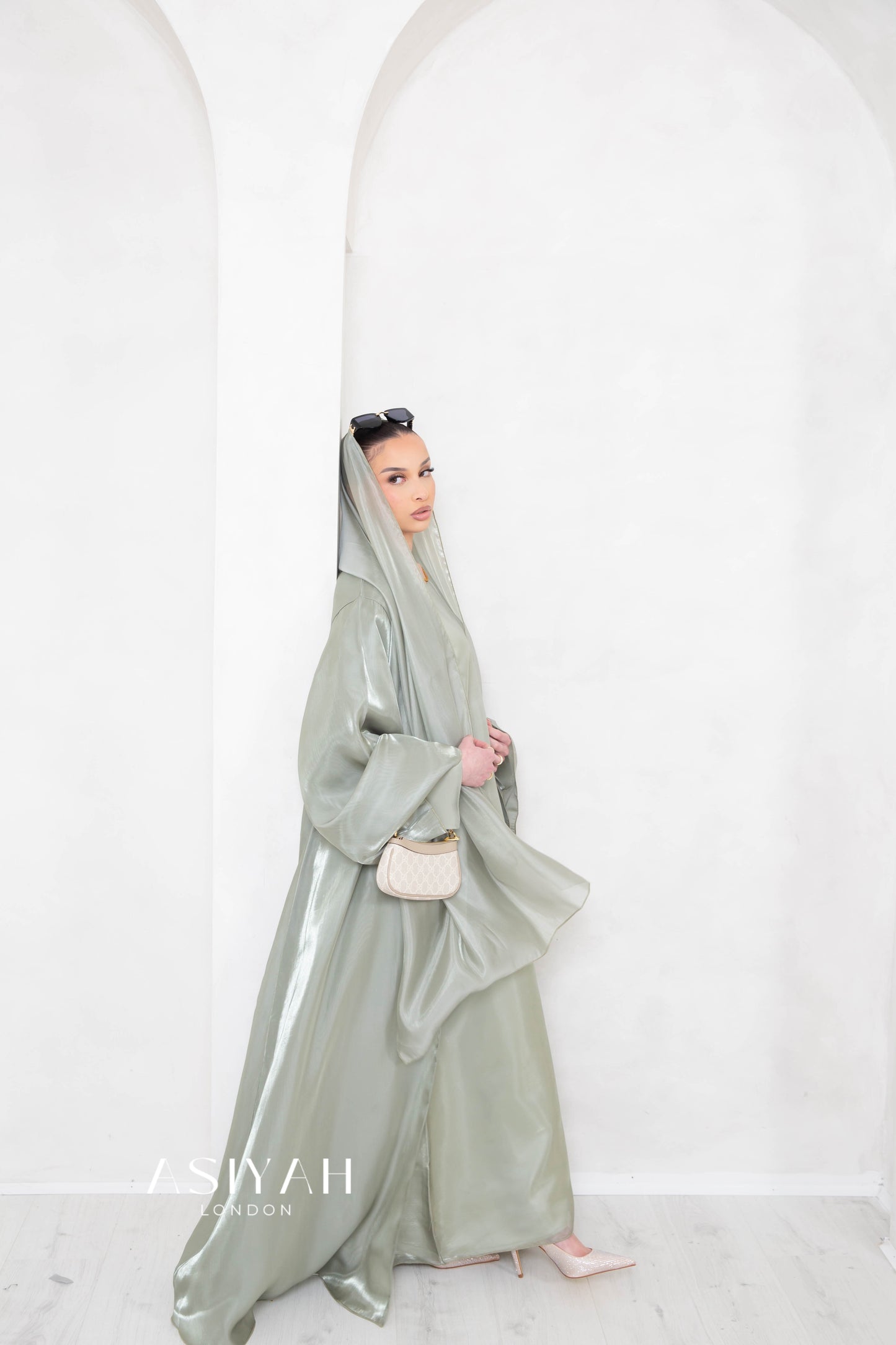 Sage Green - The Organza Edit