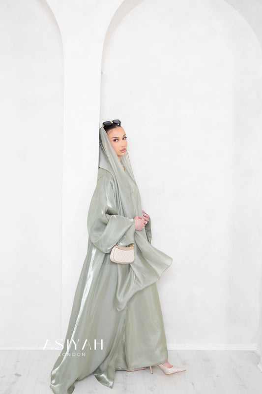 Sage Green - The Organza Edit