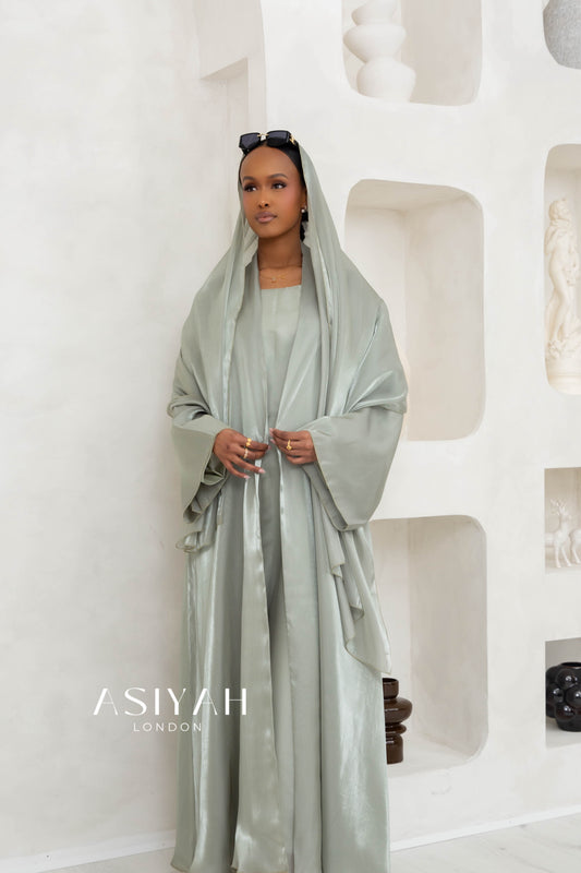 Sage Green - The Organza Edit